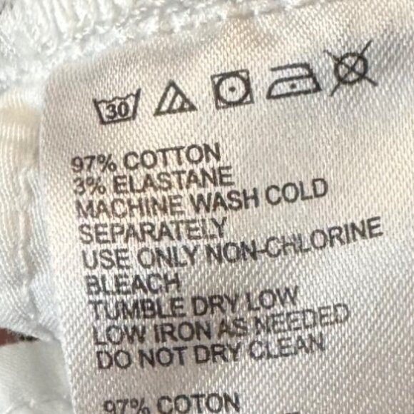 Urban Outfitters BDG Black & White Striped Ankle Straight Leg Jeans Size 26 - Picture 7 of 9